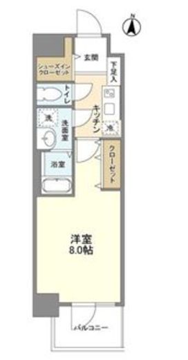 BLAU本所一丁目　201号室　間取り