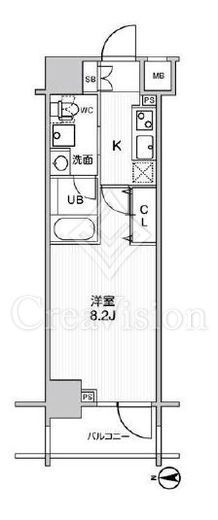 ステージグランデ錦糸町2　1002号室　間取り