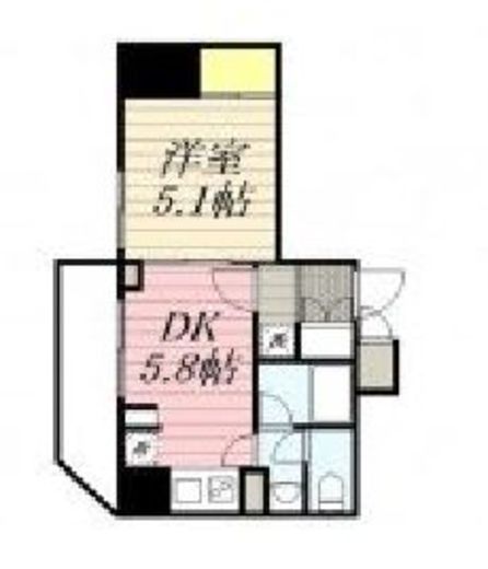 HF両国レジデンスEAST　503号室　間取り