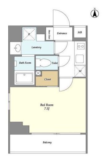 BLAU本所春日通り　704号室　間取り