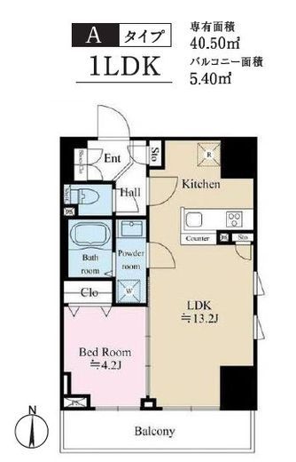 テラス森下　201号室　間取り