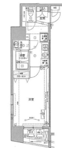 ハーモニーレジデンス両国テラス　904号室　間取り