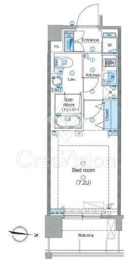 カッシア錦糸町レジデンス　704号室　間取り