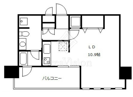 Panache（パナシェ）　702号室　間取り
