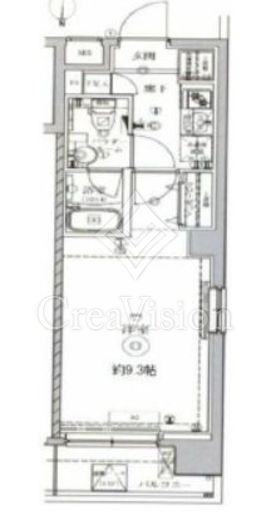 アルテシモエクラン　203号室　間取り