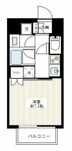 サンウッド錦糸町フラッツ　407号室　間取り
