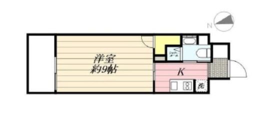 ミリアレジデンス根岸柳通　902号室　間取り