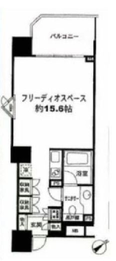 朝日上野マンション　311号室　間取り