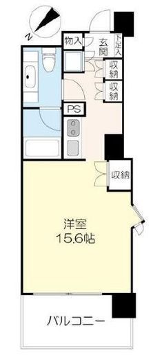 朝日上野マンション　311号室　間取り