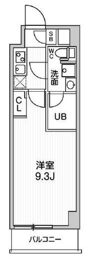 GRACIA PLACE OSHIAGE (グラシアプレイス押上)　303号室　間取り