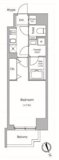 KDXレジデンス浅草　903号室　間取り