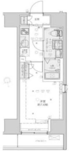 ジェノヴィア南砂町スカイガーデン　1401号室　間取り