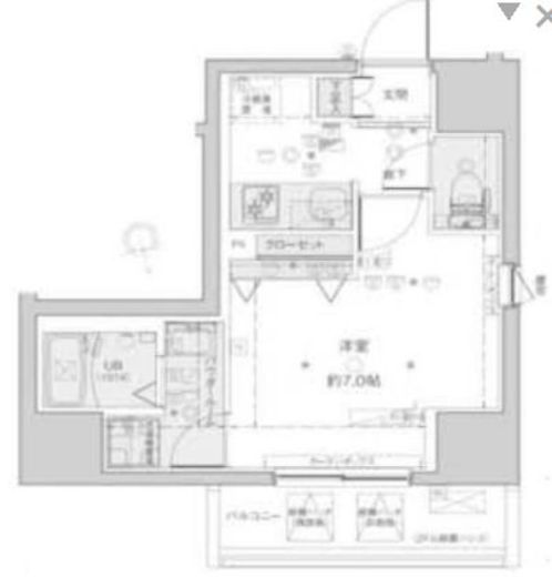 ジェノヴィア南砂町スカイガーデン　904号室　間取り