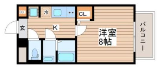 ティアラグレイス両国タワー　602号室　間取り