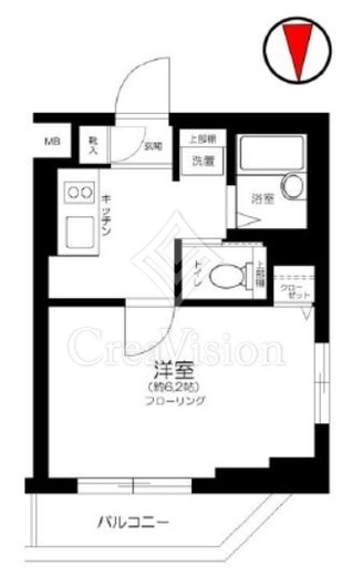 アプレシティ両国　705号室　間取り