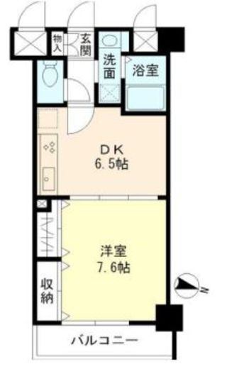 スターハイム　207号室　間取り
