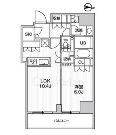 ガリシア森下5　205号室　間取り