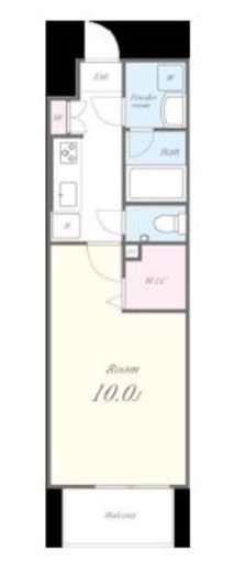 N residence SUMIYOSHI (エヌレジデンススミヨシ)　606号室　間取り