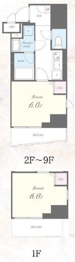 両国ステーションレジデンス　301号室　間取り