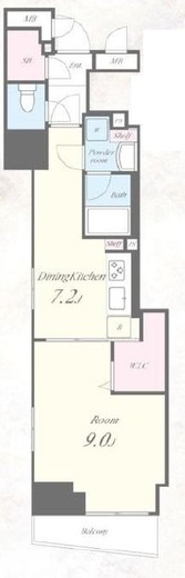両国ステーションレジデンス　304号室　間取り