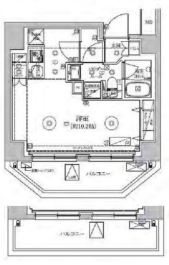 RELUXIA CITY 森下 (リルシアシティ森下)　503号室　間取り