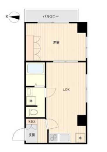 レジデンス錦糸町　306号室　間取り