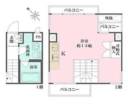 ザ・リバーハウス　1203号室　間取り
