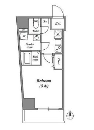 QUALITAS両国 (クオリタス両国)　501号室　間取り