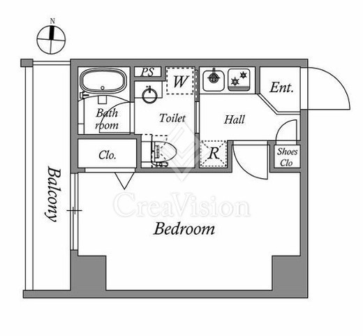 QUALITAS押上 (クオリタス押上)　403号室　間取り