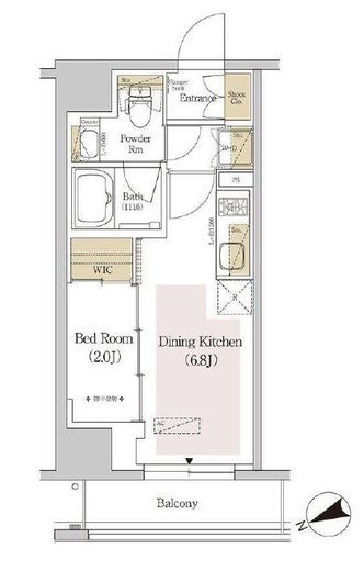 アーバネックス両国　502号室　間取り