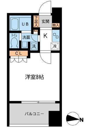 サンフル押上1　201号室　間取り