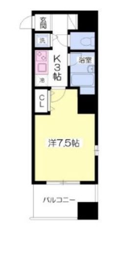 ミューズ両国2　503号室　間取り