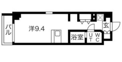プレール・ドゥーク錦糸公園NORTH　706号室　間取り