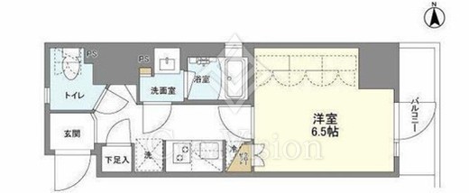 プライマル元浅草4丁目　902号室　間取り