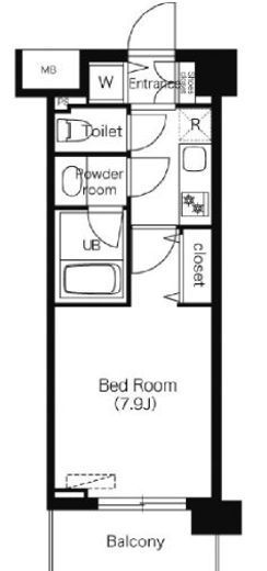 エミリブ下落合　303号室　間取り