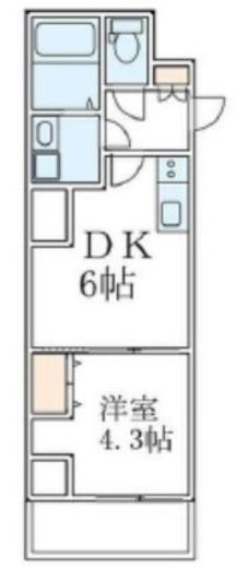 GRAN PASEO菊川Ⅱ (グランパセオ菊川2)　1202号室　間取り