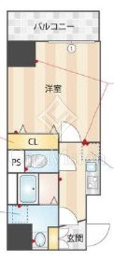 GRAN PASEO菊川Ⅱ (グランパセオ菊川2)　203号室　間取り