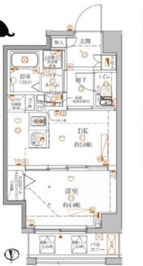 クレイシア本所吾妻橋　702号室　間取り