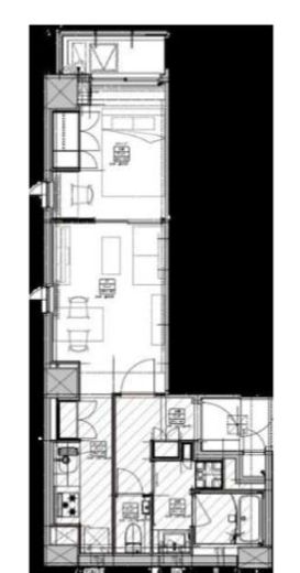CASSIA押上桜橋 (カッシア押上桜橋)　801号室　間取り