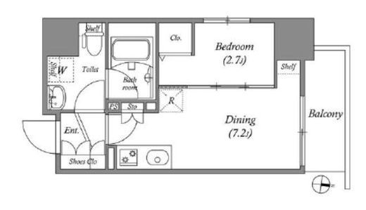 GRAN PASEO森下 (グランパセオ森下)　401号室　間取り