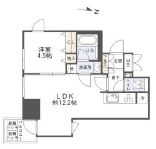 GRAN PASEO森下 (グランパセオ森下)　903号室　間取り