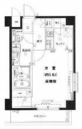 ADESSO上野Bellezza (アデッソ上野ベレッツァ)　1003号室　間取り