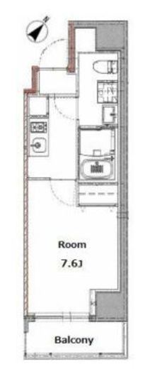 リビオメゾン上野入谷　902号室　間取り