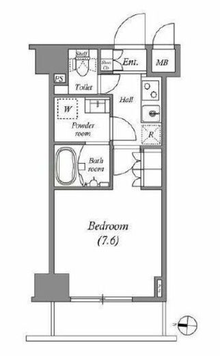 GRAN PASEO両国North (グランパセオ両国ノース)　303号室　間取り