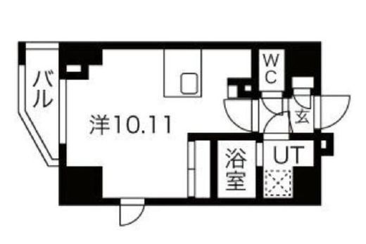 ルネサンスコート両国リバーテラス　502号室　間取り