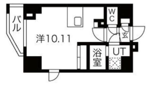 ルネサンスコート両国リバーテラス　702号室　間取り