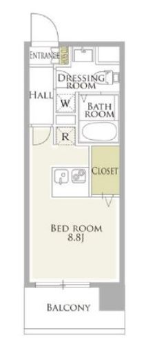 GROUNDEUX KAMEIDO (グランデュクス亀戸)　305号室　間取り