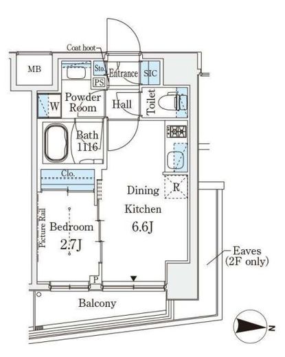 IPSE押上 (イプセ押上)　401号室　間取り