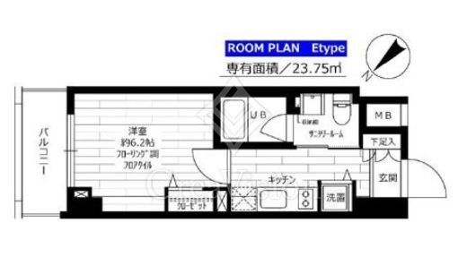 グランドコンシェルジュ早稲田　605号室　間取り