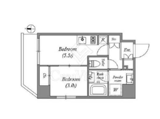 QUALITAS住吉 (クオリタス住吉)　703号室　間取り